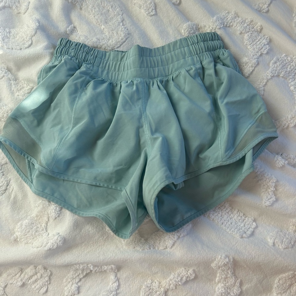 Lululemon Hotty Hot Shorts in Blue size 2
